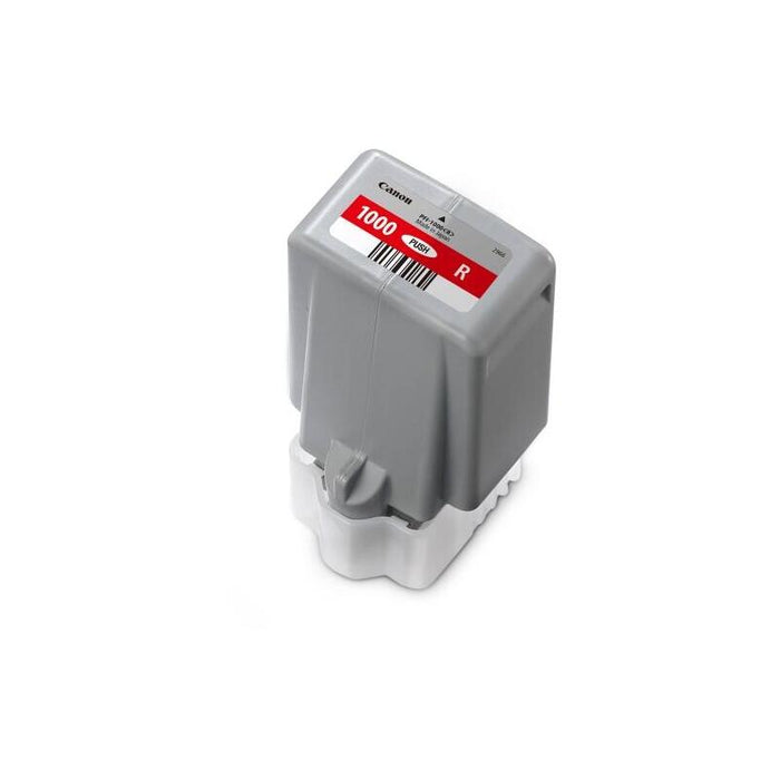 Canon Tinta Rojo Pfi-1000r 0554c001  5355 Copias 80ml