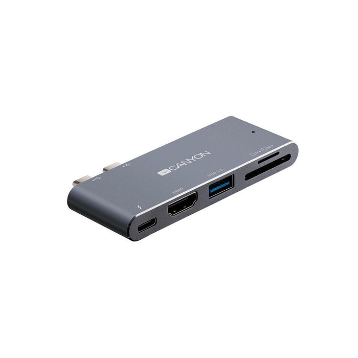Canyon Chargingdock 2xtb -> 2xhdmi/Usb 3.0/Usb 2.0/Sd-Slot Retail