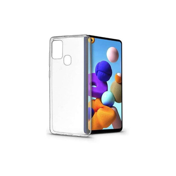 Capa Silicone Para Galaxy A21s Transparente