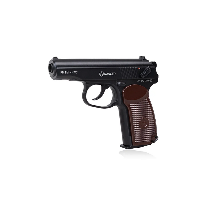 Carabina De Aire Comprimido Ranger Pm Fm Kwc Kal. 4,5 Bbs Blow Back  18 Strz. Full Metal Co2