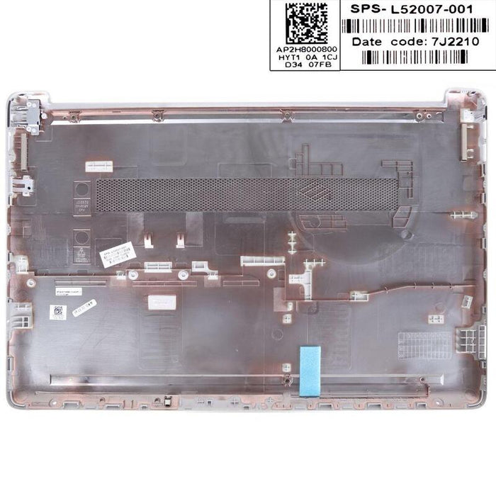 Carcasa Hp 15 Dw 15s Dy 15s Du Tpn C139 Base Inferior Cove Plata Tpn C139