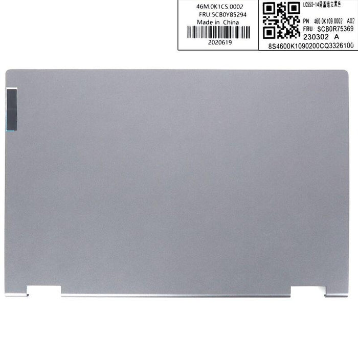 Carcasa Lenovo Ideapad Flex 5 14iil05 Lcd Contraportada Gris Oscuro 5cb0y85294