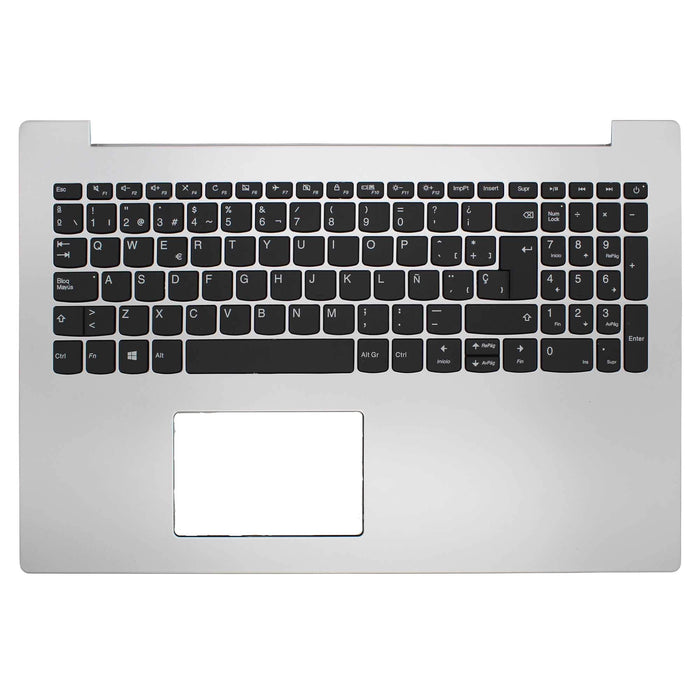 Carcasa Superior Con Teclado Para Portátil Lenovo Ideapad 320-15Ikb Plata