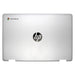 Carcasa Trasera Plateada Para Portátil Hp Chromebook X360 14B-Cb0000 | M47669-001