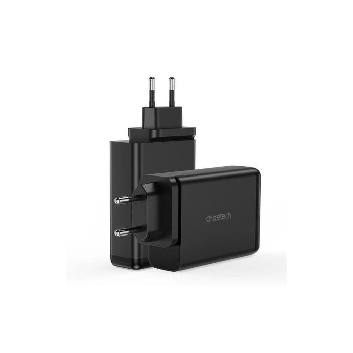 Cargador   140w Usb 4 Puertos, 2 Usb-C, 2 Usb-A, Gan Pd Negro Choetec