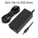 Cargador 24V 3.0A 72W 5.5Mm X 2.5Mm