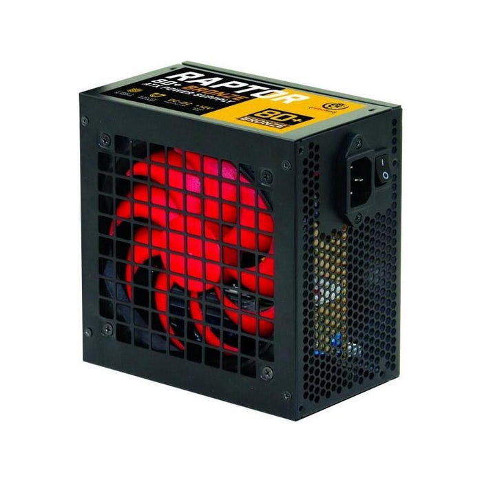 Cargador Atx Raptor 500w,Bronze 80+,Single Rail, Dc-Dc