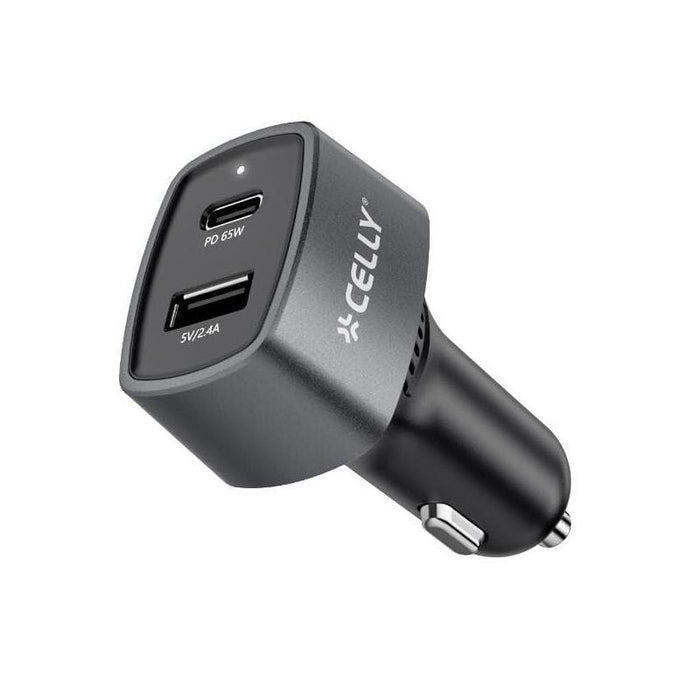 Cargador Coche Usb-C A Usb-A 65w