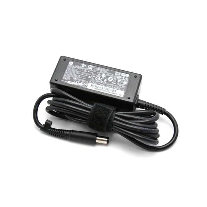 Cargador Compatible Con Hp 90w  19v * 4.74a Punta Negra (7.4 X 5.0mm) Con Cable De Corriente