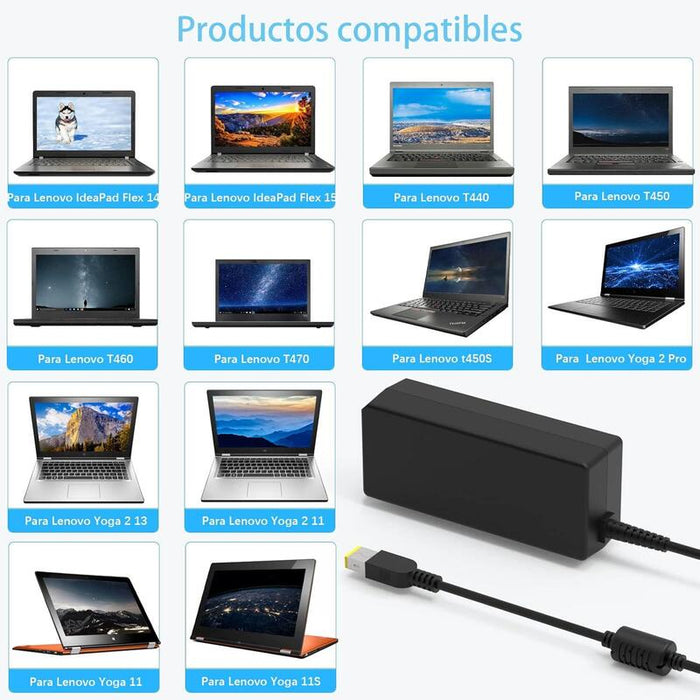 Cargador Compatible Usb-C Multipuntas 20v-4,25a 90w
