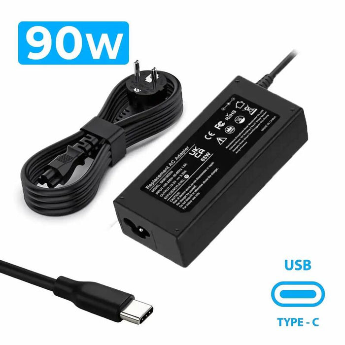 Cargador Compatible Usb Tipo C 5v 3a 9v 3a 90w