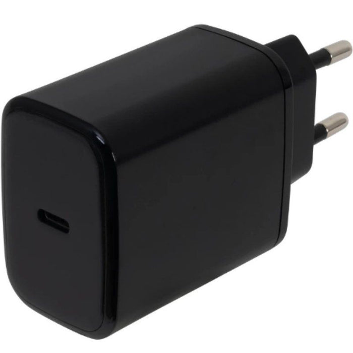 Cargador De Pared Gan Fonestar Power-C-65 1xusb Tipo-C 65w Negro