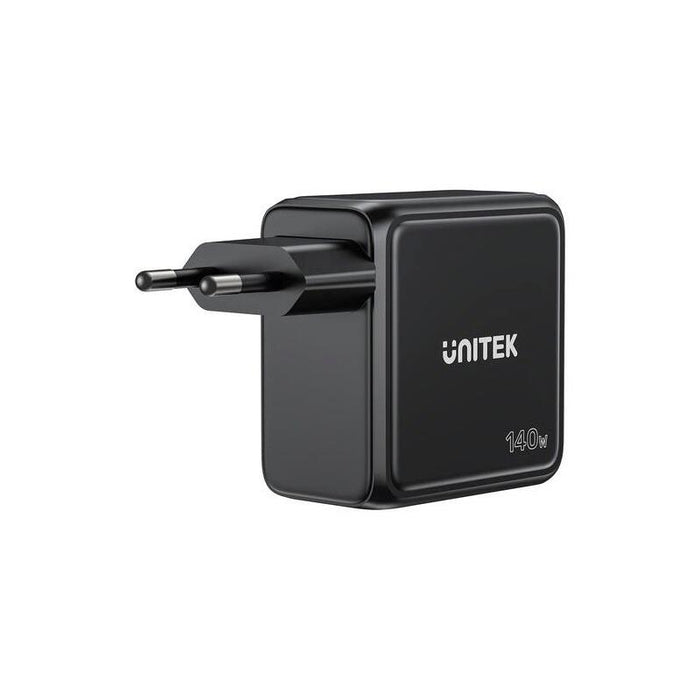 Cargador De Pared Unitek Con Pantalla, 140 W, 3 Puertos Usb-C Pd3.0