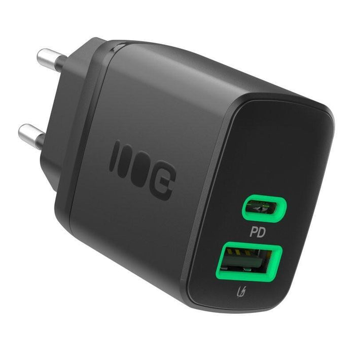 Cargador De Red 30w 1xusb-C 1xusb-A Negra
