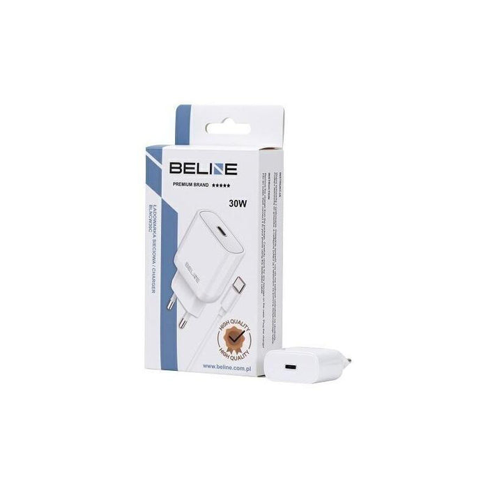 Cargador De Red 30w Gan Usb-C + Cable Usb-C, Blanco