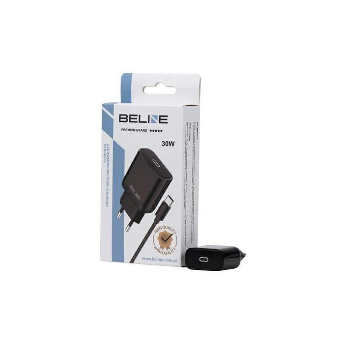 Cargador De Red 30w Gan Usb-C + Cable Usb-C, Negra