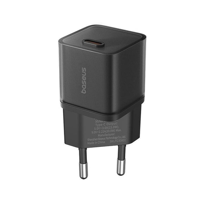 Cargador De Red Baseus Gan5s P10162503113-00  20 W Negro
