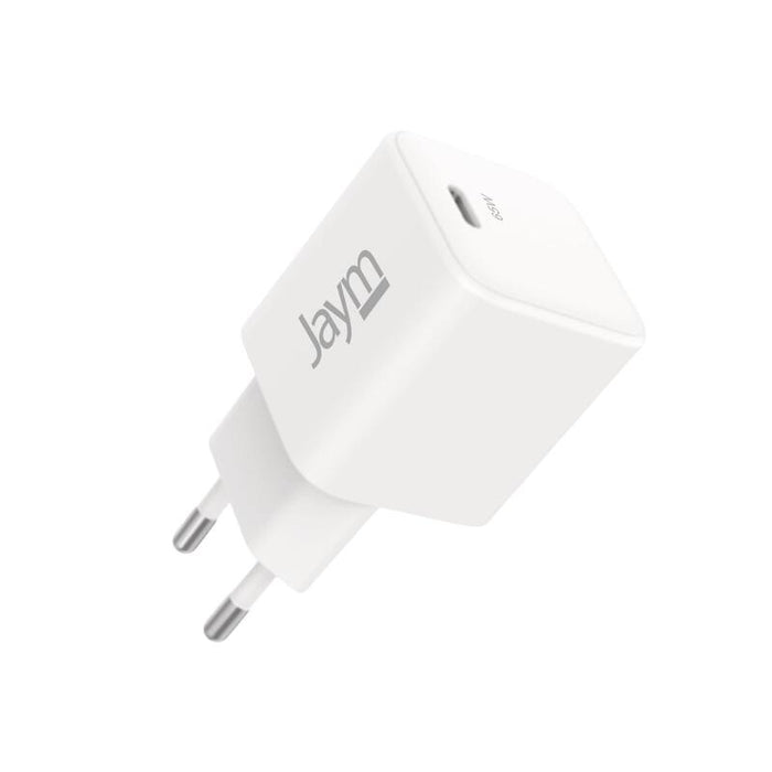 Cargador De Red Compact Et Rápido *Gan* Usb-C 65w Pd Pps Avs - Blanco - Jaym®