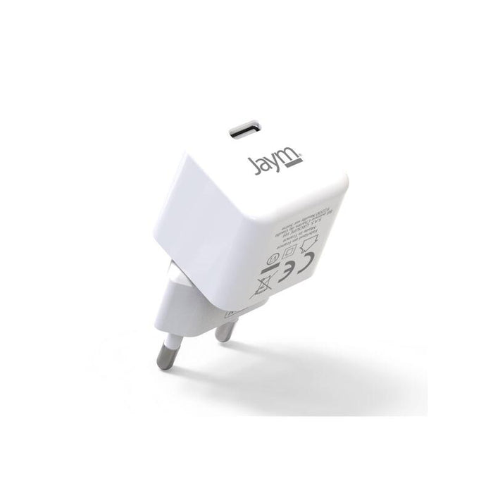 Cargador De Red Rápido Usb-C 30w Pd Et Pps Blanco - Origine France Garantía - Jaym®**
