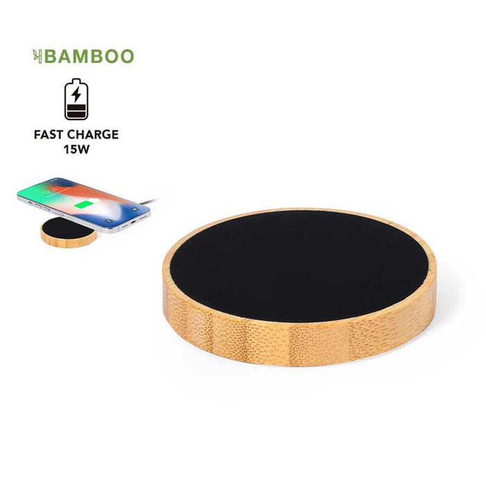 Cargador Inalámbrico Circular 15 W Ø6,8 X 1,1 Cm