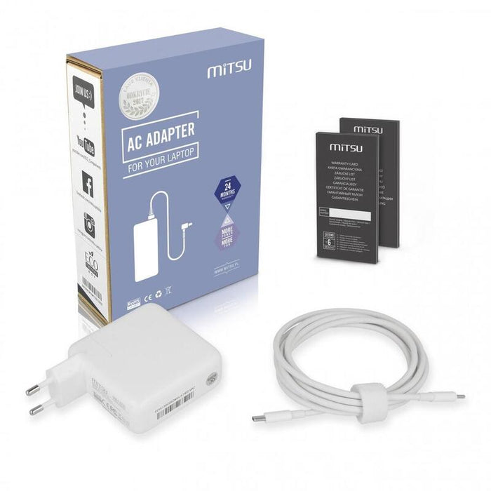 Cargador Ladowarka Do Laptopa 67w Usb-C 5v-9v-12v-15v/3a, 20v/3.35a Pd