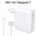 Cargador Mac Book Air Pro - M5 M4 M3 M2 M1 (2026 2025 2024 2023 2022 2021) 140W Magsafe 3 Cable Trenzado Usb-C A T De 2M