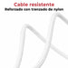 Cargador Multivoltaje Usb-C Para Portátil 5V-20V 3.25A 65W Blanco Cable Trenzado