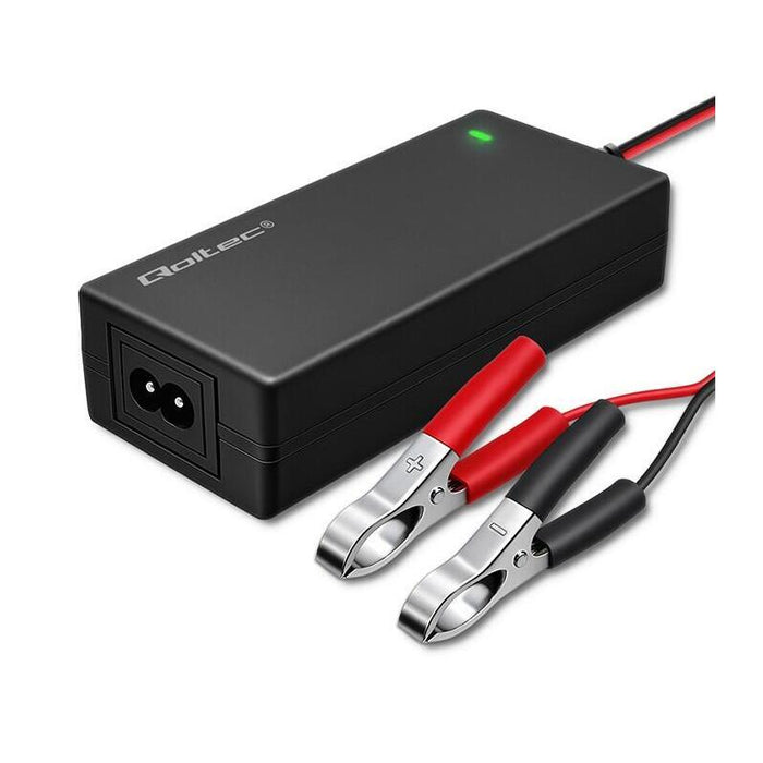 Cargador Para Batería Agm Gel Std Prostownik 12v 2a 24w Led Cable 1.8m