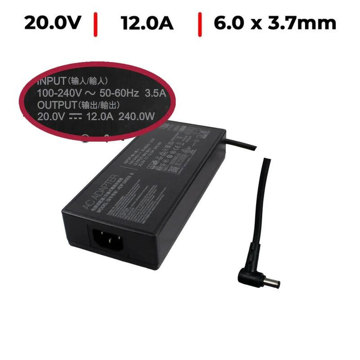 Cargador Para Portatil Asus Rog G701, G703, G752, G750 Adp 240eb 240w