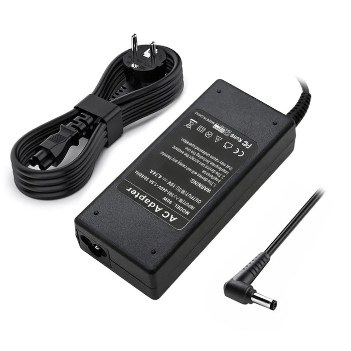 Cargador Para Portátil Asus / Toshiba / Fujitsu / Packard Bell / Asus / Lenovo 19V 4.74A 90W
