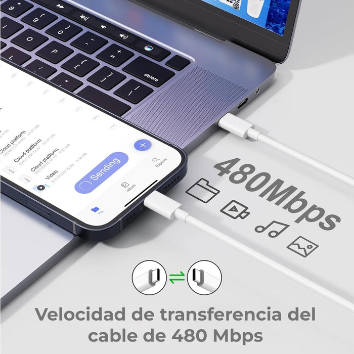 Cargador Para Portátil Para Apple A1706, A1707, A1708, A1718 Y A1719