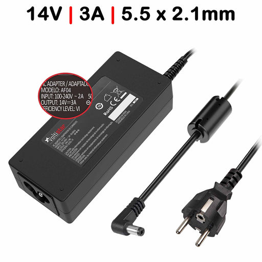 Cargador Para Portátil Samsung 1701Fp 1702Fp 1900Fp 14V 3A 42W