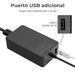 Cargador Para Tablet Microsoft Surface Rt Rt 2 Pro 1 Pro 2 Microsoft 1536 1601 1631