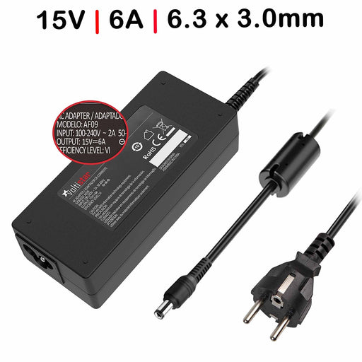 Cargador Para Portátil Toshiba 15V 6A 90W