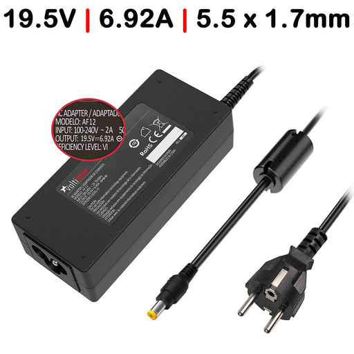 Cargador Para Portátil Acer 19.5V 6.92A 5.5X1.7Mm 135W