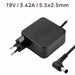 Cargador Para Portátil Fujitsu A1010 A4170 A4177 A4178 A4187 A4190 A6010 A6020 A6025 A6030 A6110 A6120 A6210 Bh531 19V 3.42A 65W