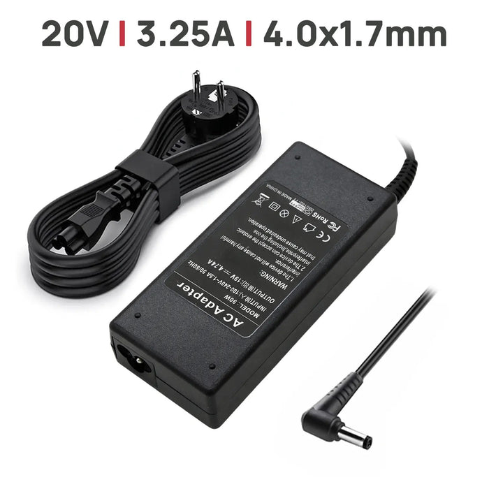 Cargador Para Portátil Lenovo Ideapad 100 100S 300 300S 310 320 320S 65W