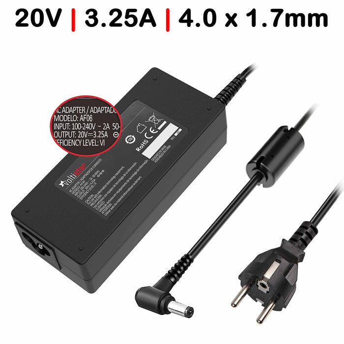 Cargador Para Portátil Lenovo Ideapad 310 320 330 510 520 510S 520S 710 710S Lo652004017 65W