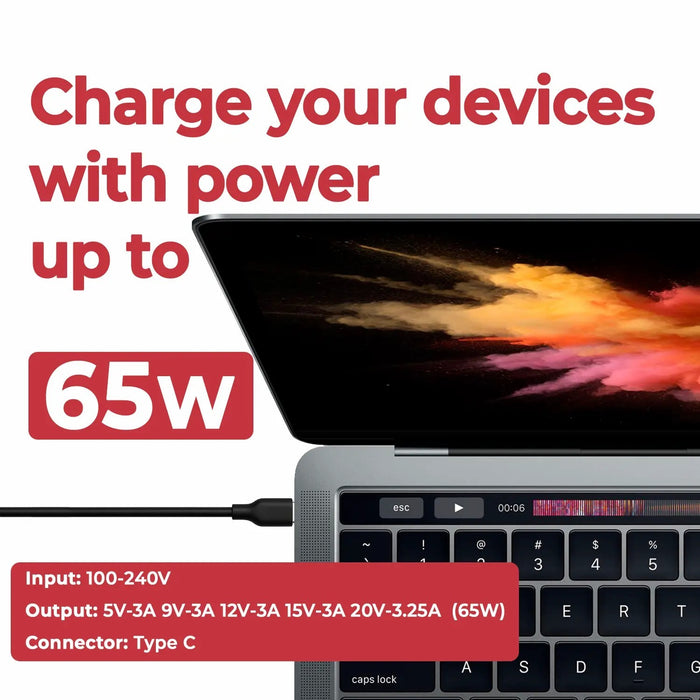 Cargador Para Portátil Lenovo Thinkbook Plus Plus-G2-Itg Plus-G4-Iru G4 21Jj Series 12V 3A 65W