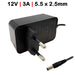Cargador Para Tiras Leds Routers Cámaras De Seguridad 12V 3A 5.5X2.5Mm