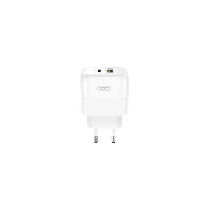 Cargador  Xo L138 De Pared 30w - Usb-C Y Usb-A - Blanco