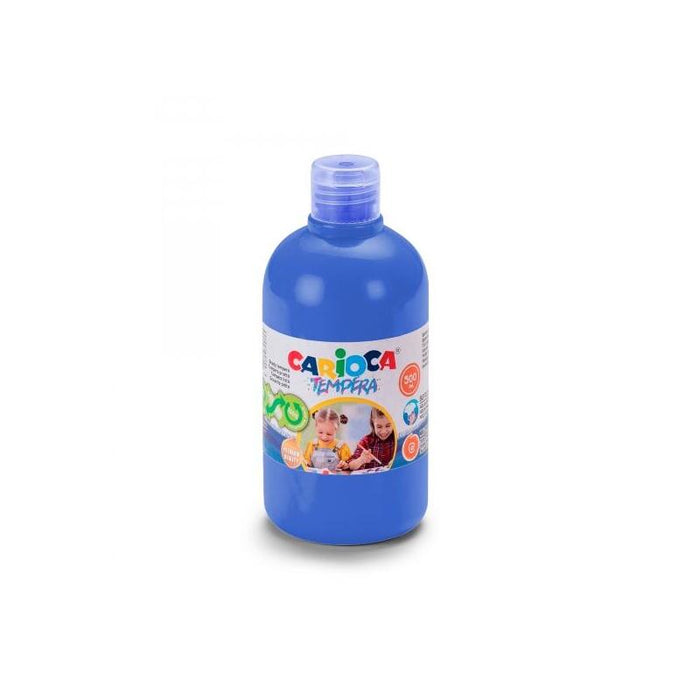 Carioca Botella De Tempera - 500ml - Colores Superlavables - Faciles De Mezclar - Aplicable En Materiales Porosos -