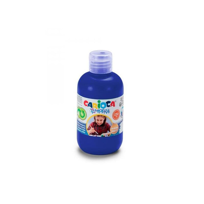 Carioca Pack De 6 Botellas De Tempera - Colores Superlavables - Faciles De Mezclar - Aplicable En Materiales Porosos -