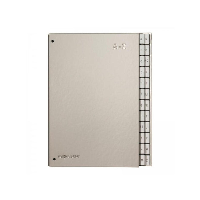 Carpeta De Escritorio Pagna Color 24 Compartimentos Az Plata