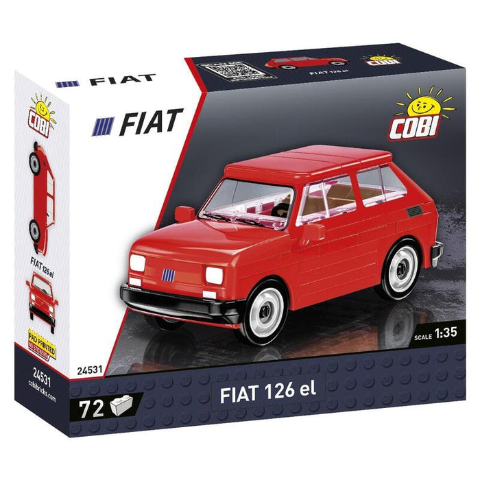Klocki Youngtimer Collection Fiat 126p El