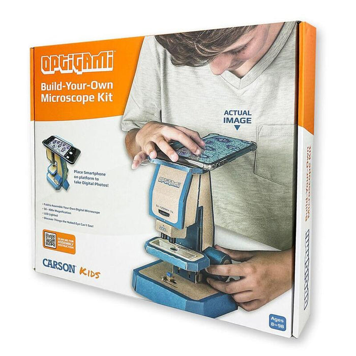 Carson Og-100 Optigami Dyi Cardboard Microscope