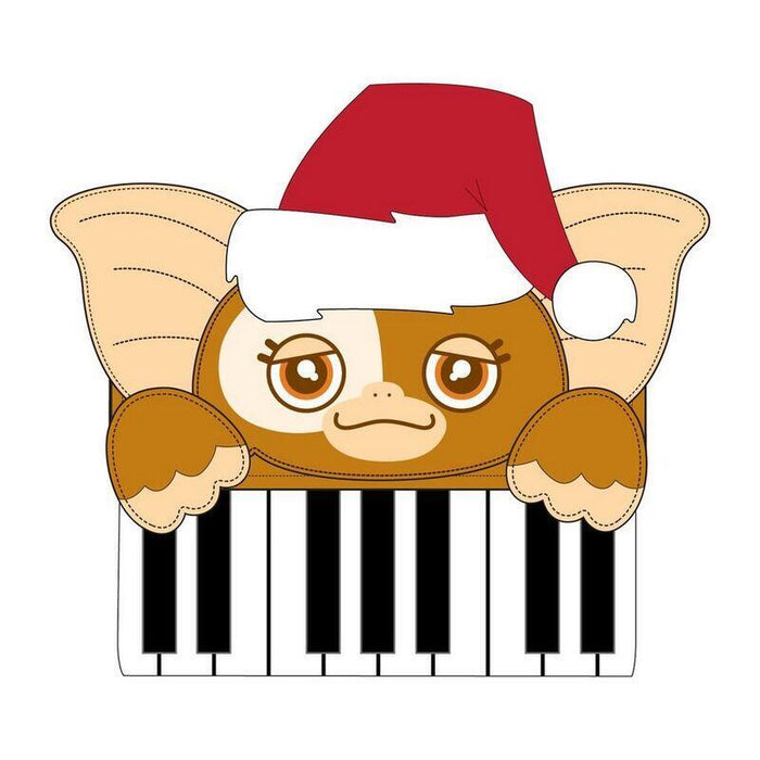 Cartera Con Cremallera Gremlins Gizmo Navideño