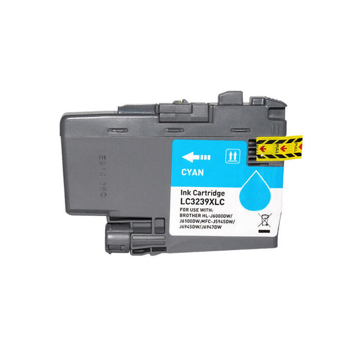 Cartucho De Tinta Compatible Para Brother Lc3239xl Cyan Cartucho De Tinta Pigmentada Generico Lc-3239xlc