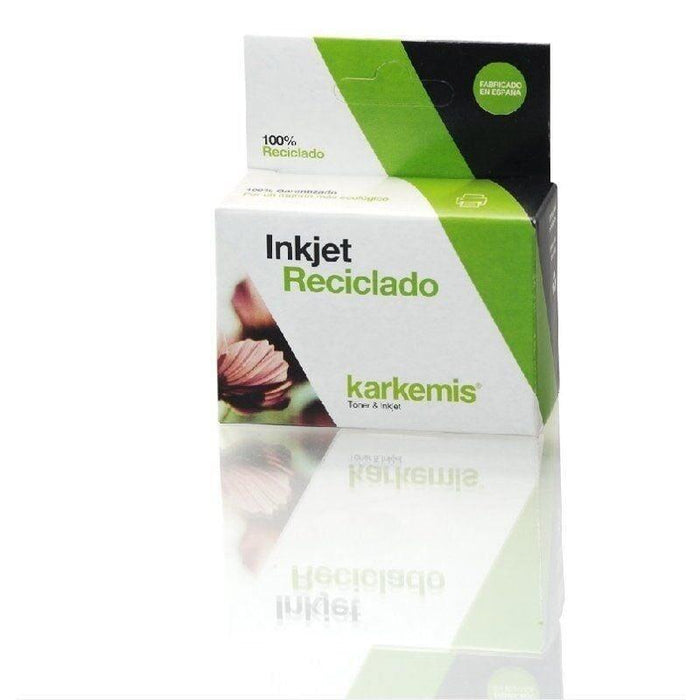 Cartucho De Tinta Reciclado Karkemis Brother Lc123 Cian