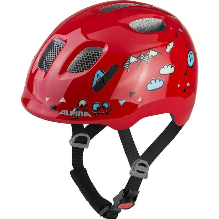 Casco De Ciclismo Alpina Ximo 2 Red Smile Gloss, Tallas 49-54